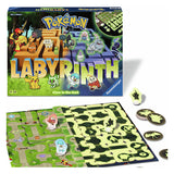 Ravensburger – Pokémon Labyrinth leuchtet im Dunkeln – Strategie-Brettspiel