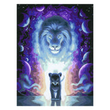 Ravensburger Kreart Gemälde bei Number - Lion Jojoesart