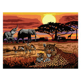 Ravensburger Creart Painting on song Savannah Landscapes