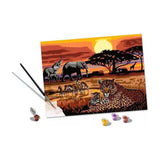 Ravensburger Creart Painting bei Nummer - Savannah Landschaften