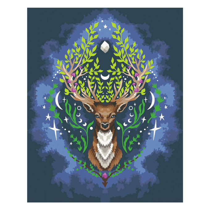 Ravensburger creart schilderen op nummer - pixie cold: mystic deer