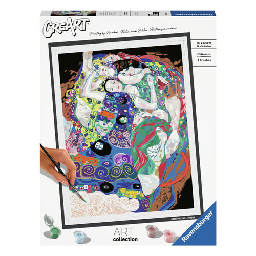 Ravensburger Kreart Gemälde bei Nummer Virgin Klimt