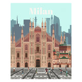 Ravensburger Kreart Painting bei Nummer - Buntem Mailand