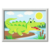 Ravensburger Creart Painting on Number Crocodile