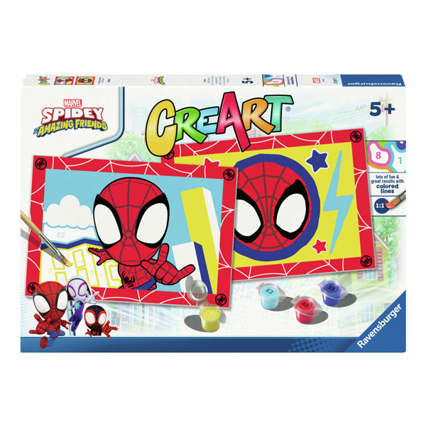 Ravensburger Crecer Malarning w piosence Young Spidey