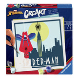 Ravensburger Creart Painting at Number - Marvel Spiderman