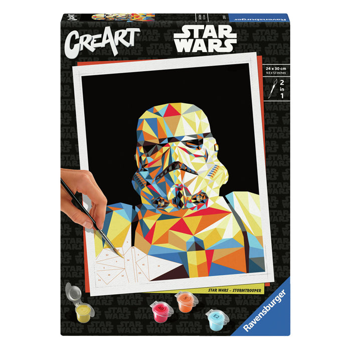 Ravensburger Creart peinture sur Song Star Wars Stormtrooper