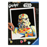 Ravensburger Creart Painting on Song Star Wars Stormtrooper