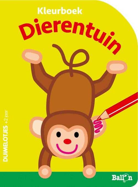 Das Ballon-Ballon-Malbuch über den Zoo