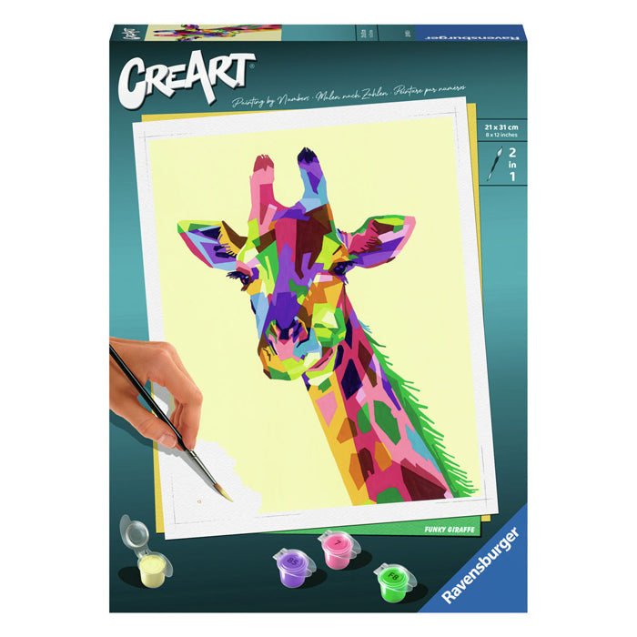 Ravensburger Creart slika po številki Giraffe