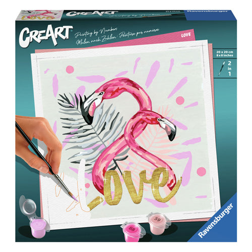 Ravensburger Creart Painting on Song Love