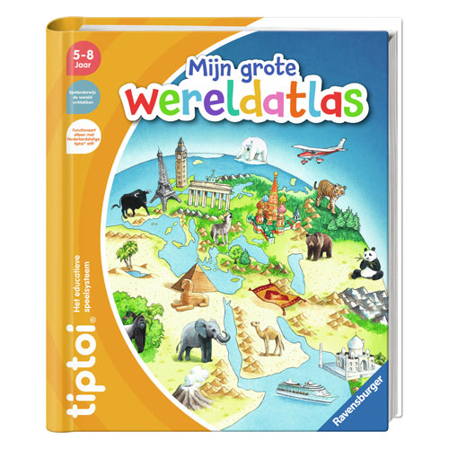 Kniha Ravensburger Tiptoi The World Atlas