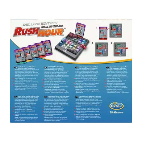 Thinkfun Ravensburger Rush Hour Deluxe – Puzzlespiel für Kinder und Erwachsene.