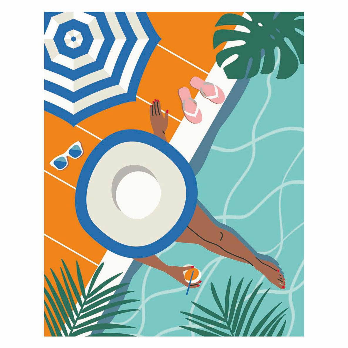Ravensburger Creart Malen nach Zahlen – Schwimmbad