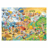 Ravensburger Puzzle - Vier Jahreszeiten voller Spaß - 100 XXL-Teile