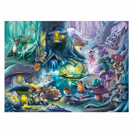 Ravensburger Puzzle XXL Zauberhafter Wald, 150 Teile.