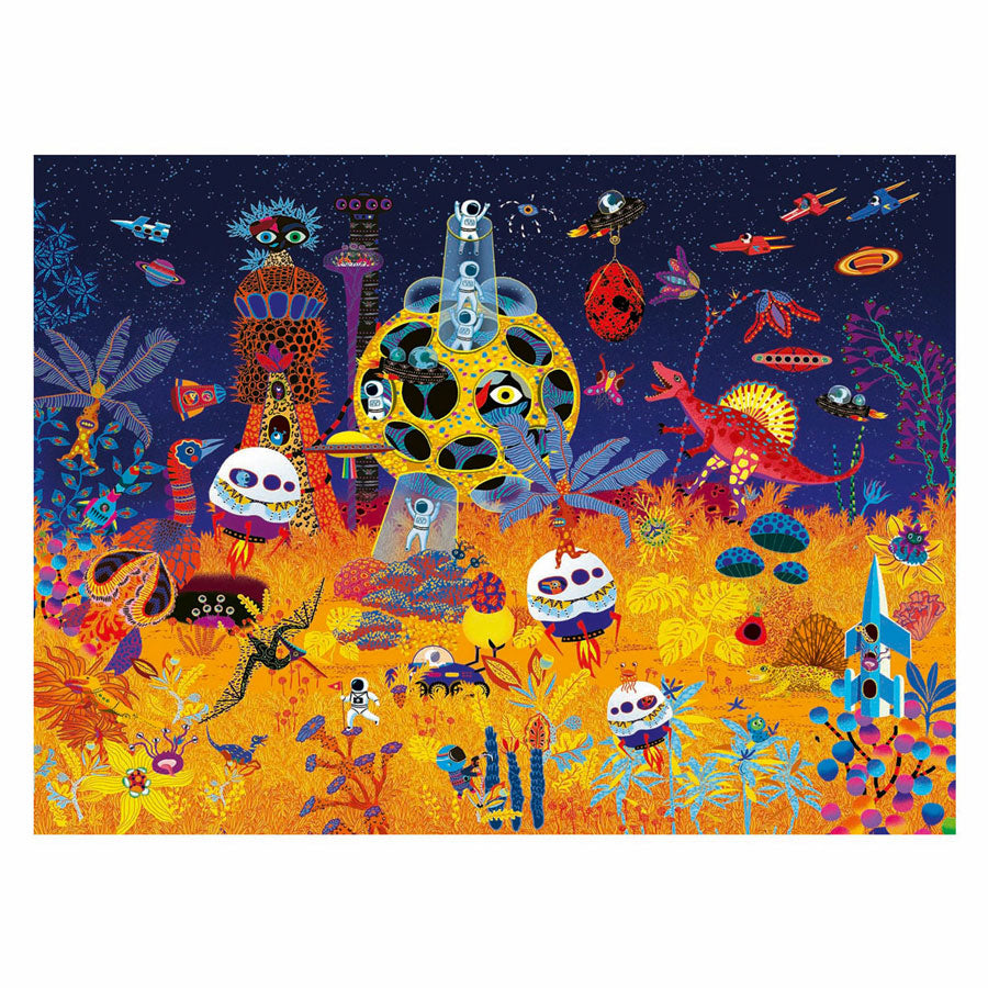 Ravensburger Puzzle Fantastischer Planet, 300 Teile.