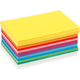 Colortime Frühlingskarton, A6, Blatt 105x148 mm, 180 gr, verschiedene Farben, 120 verschiedene Blätter 1 Karton