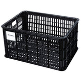 Basil Fahrradkiste L – groß – 40 Liter – schwarz