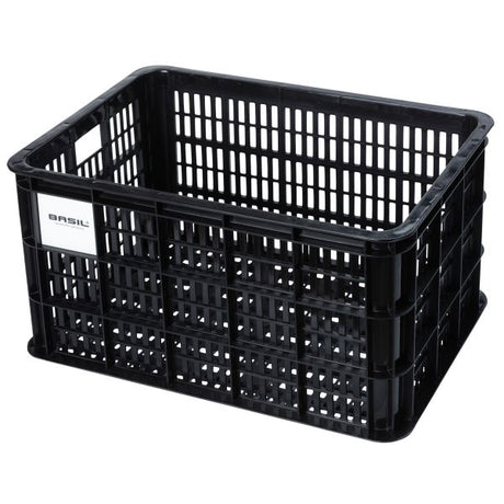 Basil Fahrradkiste L – groß – 40 Liter – schwarz