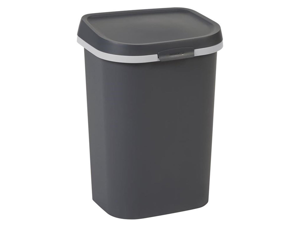 Curver Mistral flacher Abfallbehälter 25l Anthrazit