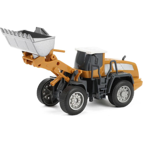 Toi-toys Bulldozer Metall Junior 1:55 Stahl gelb grau