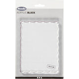 Viva decor Stempelblock, Größe 16x12 cm, Stärke 1 cm, 1 Stück