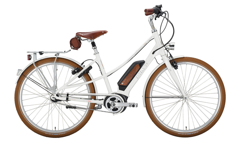 Excelsior elektrisches Stadtfahrrad Vintage und Deluxe Mod. 24