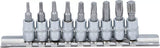 BGS Technic Bit-Einsatzsatz 1 4 Torx T10 - T50 9-tlg.