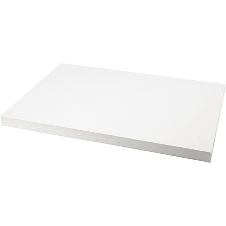 Creativ Company Farbkarton, A2, Blatt 420x594 mm, 250 gr, weiß, 100 Blatt 1 Karton