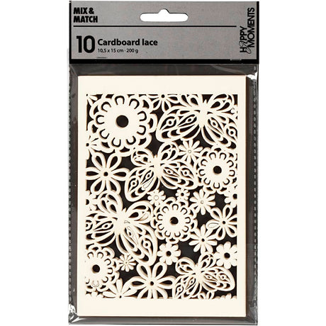 Creativ Company Muster Carton Off-White, 10st.