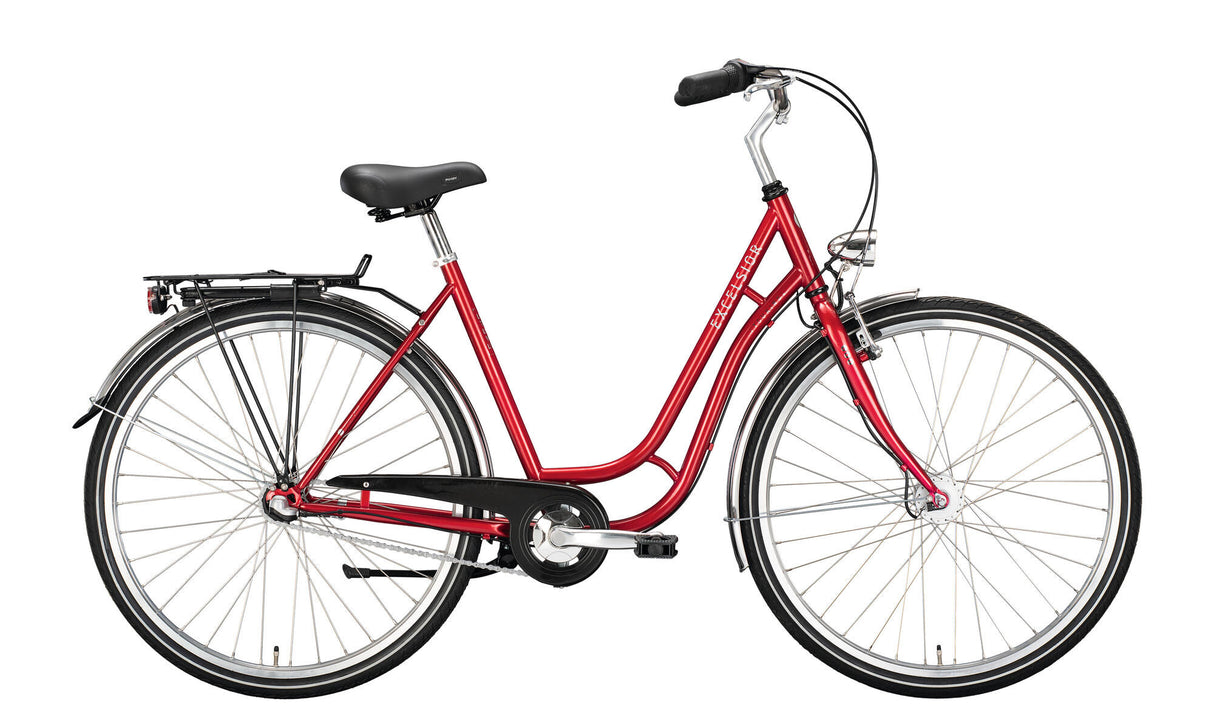 Excelsior Citybike Touring Niro nd (#1) Fahrrad excels.tour.niro nd 26 45 3sp cb rotes Metall.