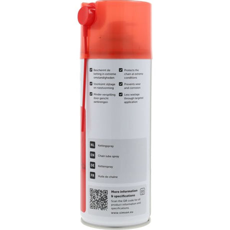 Simson ketting- en derailleurreiniger spray 400ml