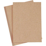 Creativ Firmenpapier, A4, Blatt 210x297 mm, 120 gr, natur, 20 Stück 1 Karton