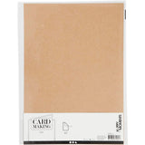 Creativ Firmenpapier, A4, Blatt 210x297 mm, 120 gr, natur, 20 Stück 1 Karton