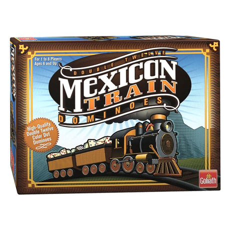 Goliath mexikanisches Zugdomino – Actionspiel – Domino