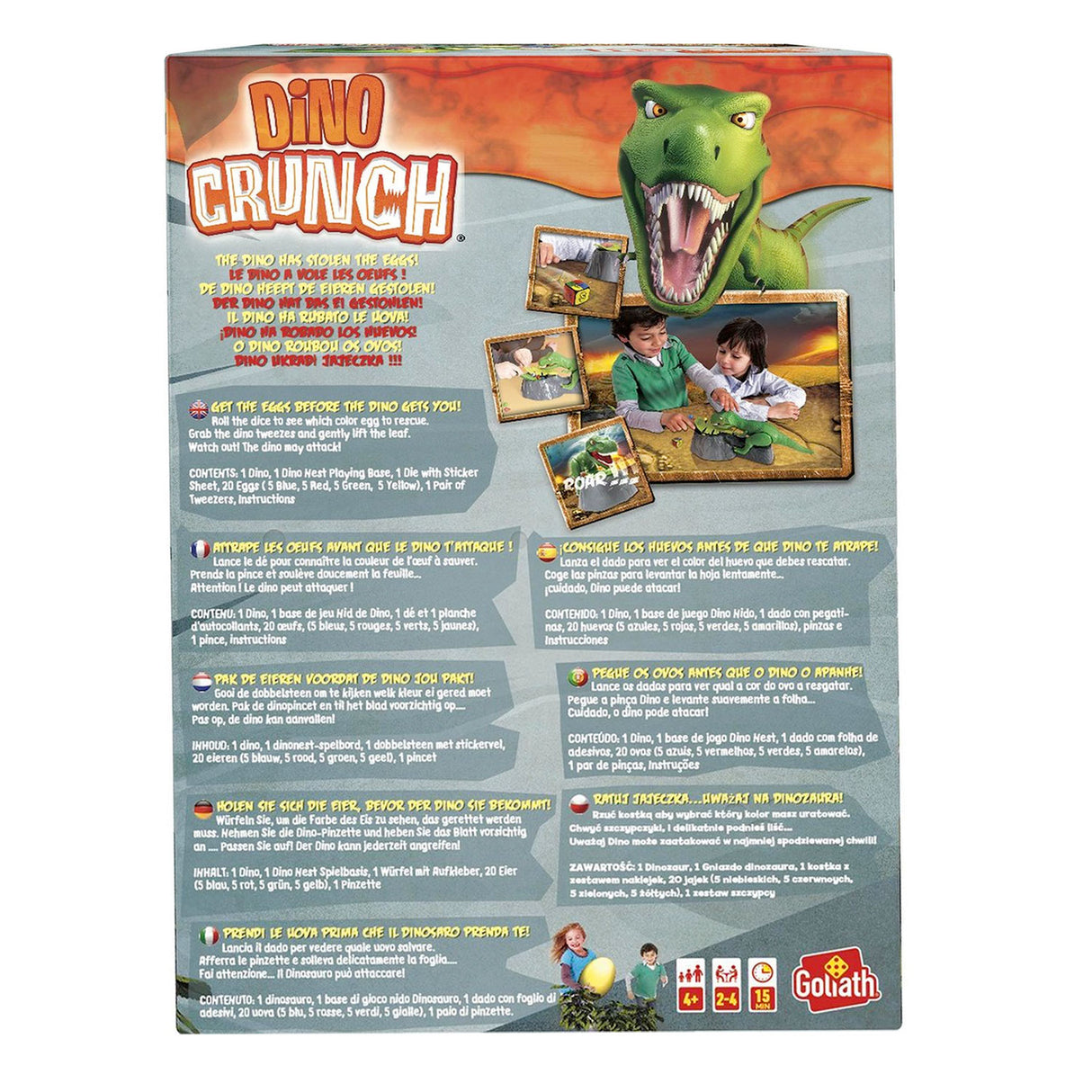 Goliath-Spiele: Goliath-Goliath-Dino-Crunch-Mahlzeit-Geschicklichkeitsspiel