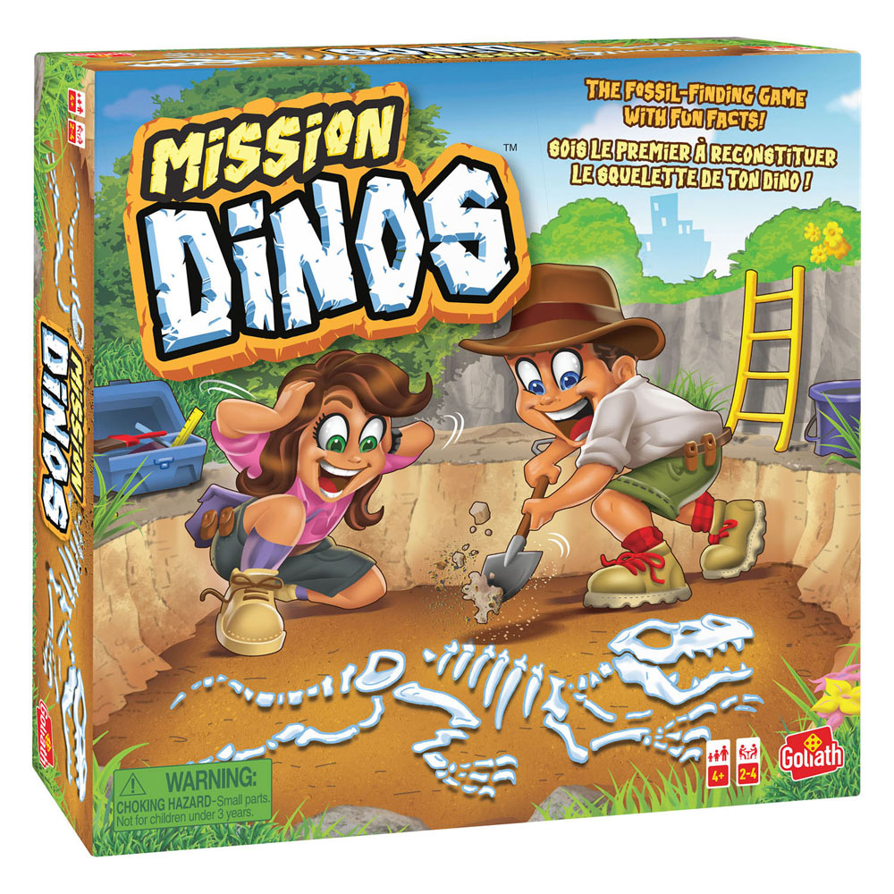 Goliath vykopat je Dino's Children's Board Game