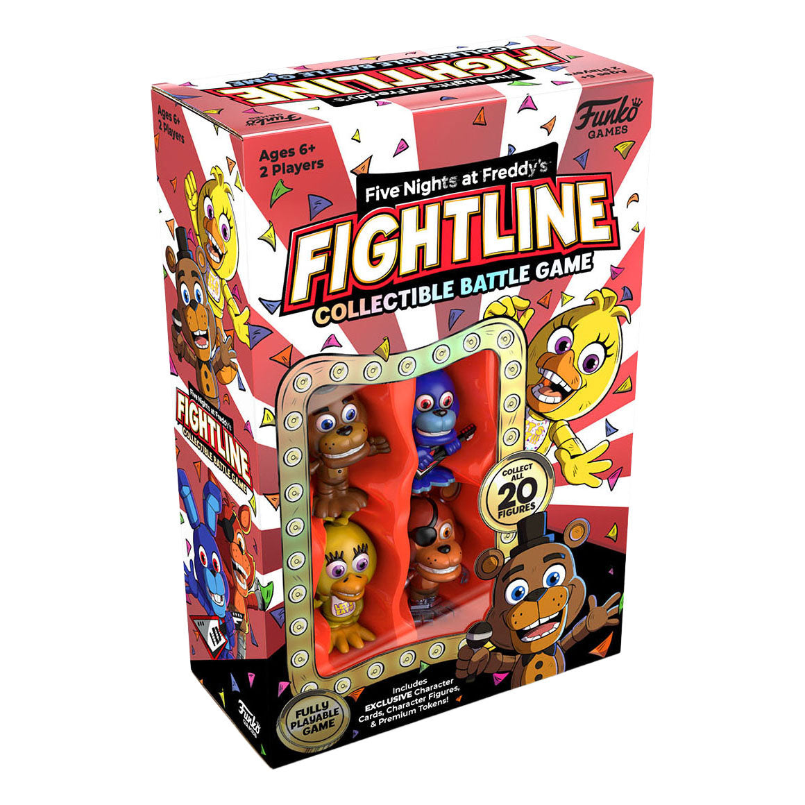 Goliath funko five nights at freddy's fightline premier set kaartspel