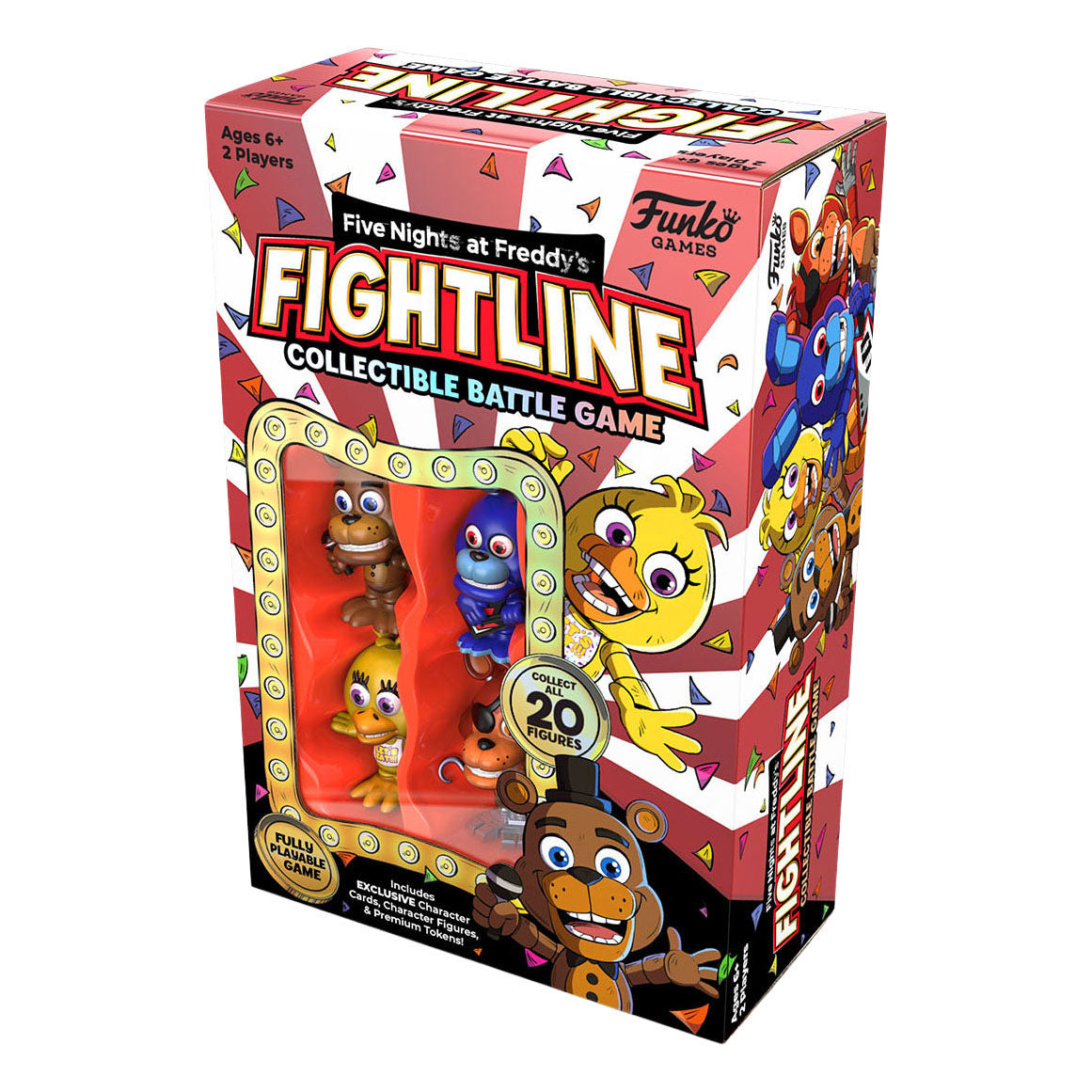 Goliath funko five nights at freddy's fightline premier set kaartspel