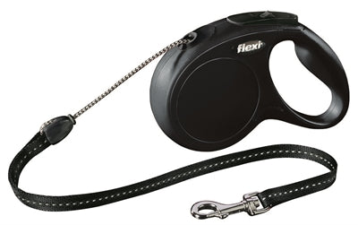 Flexi Products Retractable Line New Classic Reifen schwarz m 5 Meter bis 25 kg