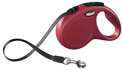 Flexi-Produkte, einziehbare Linie, neuer klassischer Reifen, rot, 5 Meter bis 15 kg