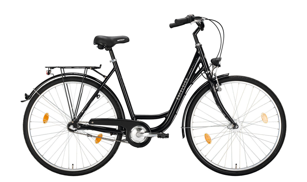 Excelsior Citybike Road Cruiser Alu nd (#1) Fahrrad Excels.Road Cruiser Alu nd 28 55 3sp CB schwarz