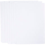 Wasserlösliche Stickbögen der Firma Creativ, A5, Blatt 148,5 x 210 mm, weiß, 24 Blatt 1 Box