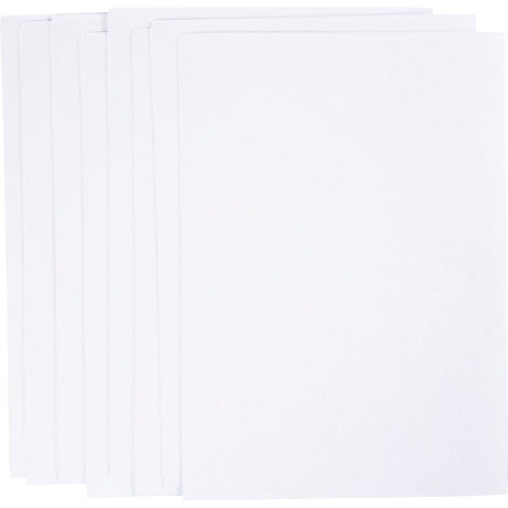 Wasserlösliche Stickbögen der Firma Creativ, A5, Blatt 148,5 x 210 mm, weiß, 24 Blatt 1 Box