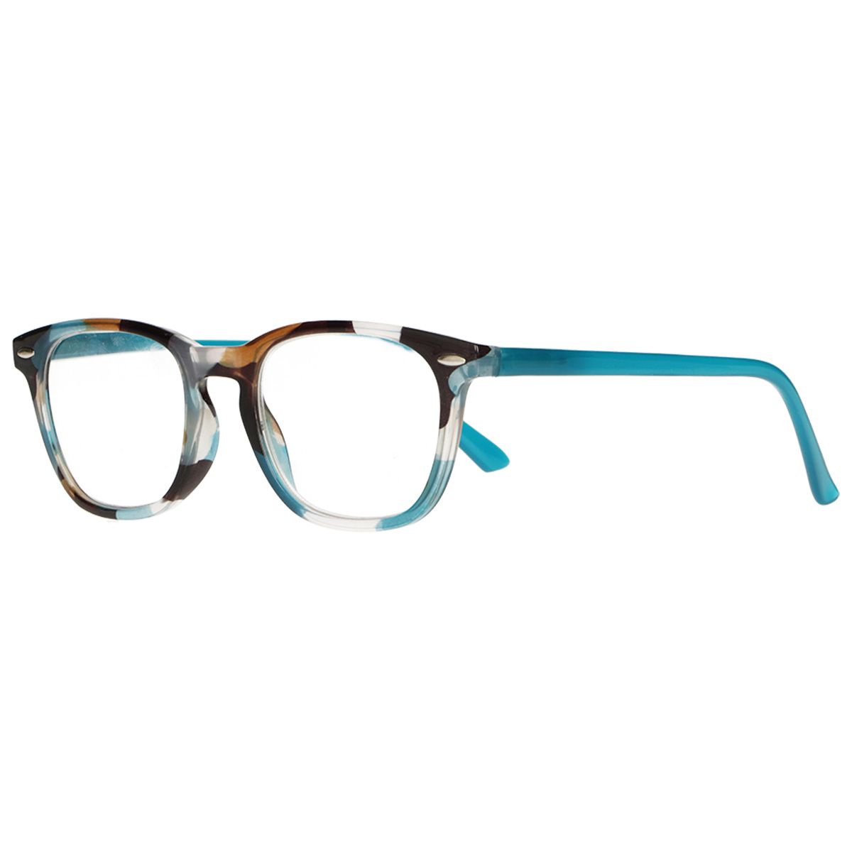 Spectrum Lesebrille blaubraun 3,50