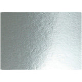 Creativ Company Metallfolienkarton, A4, Blatt 210 x 297 mm, 280 g, Silber, 10 Blatt 1 Karton