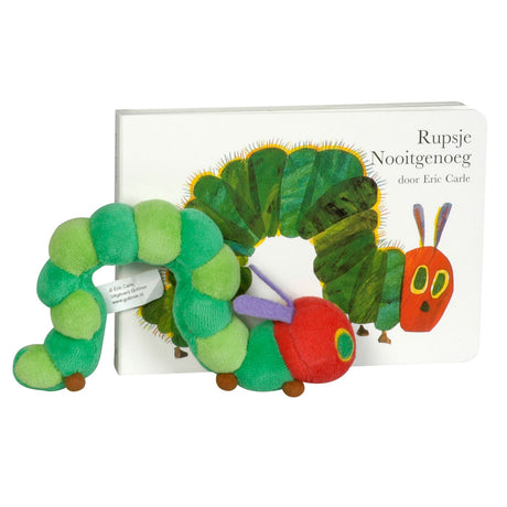 Gottmer Verlagsgruppe Raupe Neverenough Pappbuch + Kuscheltier