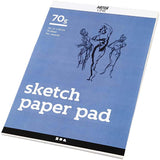 Creativ Company Skizzenblock weiß A4 70gr, 70 Blatt