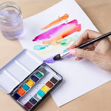 Creativ Company Aquarellblock, A4, Blatt 210x297 mm, 180 gr, weiß, 20 Blatt 1 Stück
